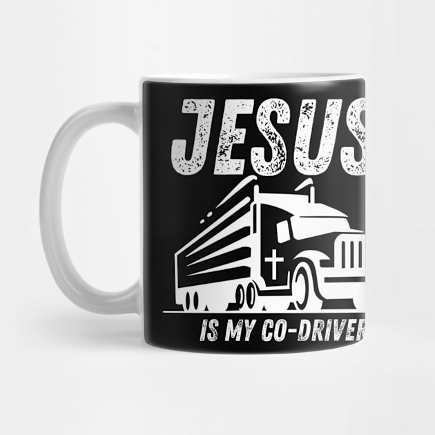 Jesus Co-Driver White by People of the Spoon
